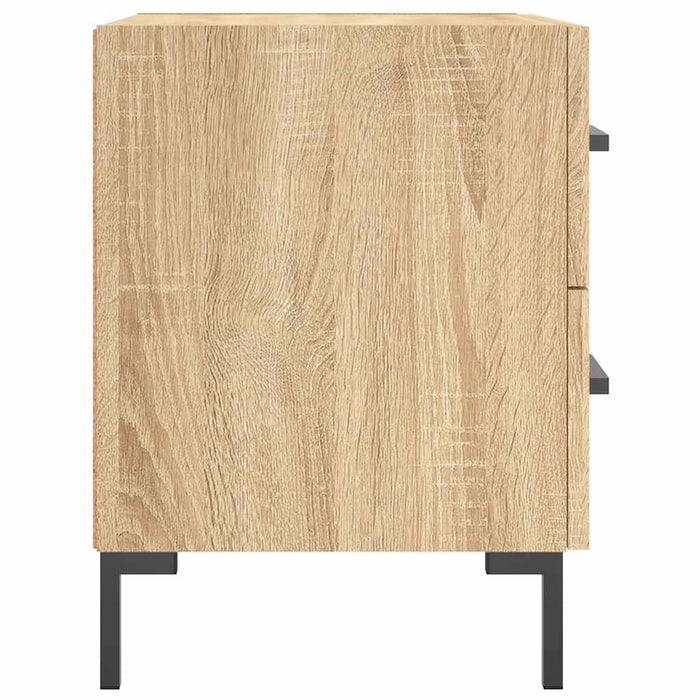 Noptiere, 2 buc., stejar sonoma, 40x35x47,5 cm, lemn compozit - WALTI WALTI