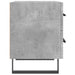 Noptieră, gri beton, 40x35x47,5 cm, lemn compozit - WALTI WALTI