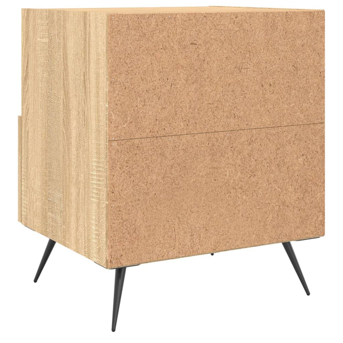 Noptiere, 2 buc., stejar sonoma, 40x35x47,5 cm, lemn compozit - WALTI WALTI