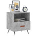 Noptiere, 2 buc., gri beton, 40x35x47,5 cm, lemn compozit - WALTI WALTI