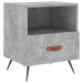 Noptiere, 2 buc., gri beton, 40x35x47,5 cm, lemn compozit - WALTI WALTI