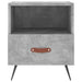 Noptiere, 2 buc., gri beton, 40x35x47,5 cm, lemn compozit - WALTI WALTI
