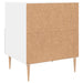Noptiere, 2 buc., alb, 40x35x47,5 cm, lemn compozit - WALTI WALTI
