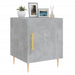 Noptiere, 2 buc., gri beton, 40x40x50 cm, lemn compozit - WALTI WALTI