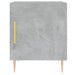 Noptiere, 2 buc., gri beton, 40x40x50 cm, lemn compozit - WALTI WALTI