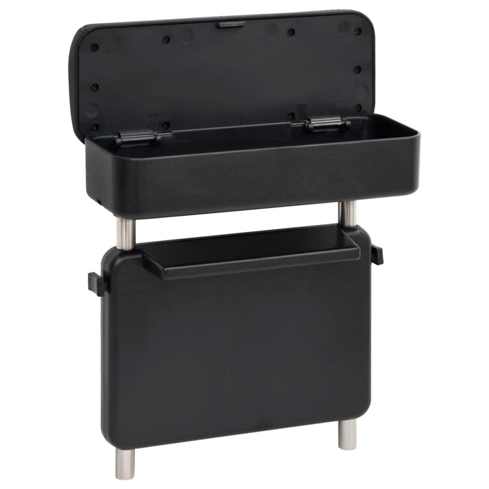 Cotieră auto universală, negru, 23x8x(30-38) cm ABS - WALTI WALTI