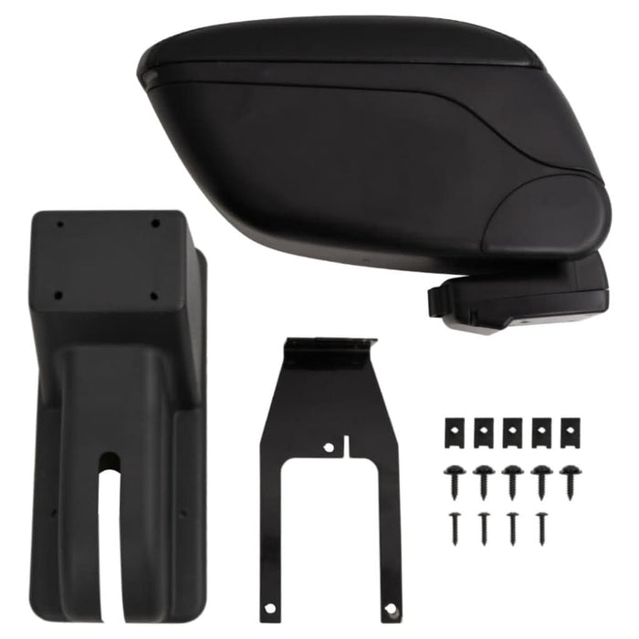 Cotieră auto, negru, 12x29x(32-46) cm ABS - WALTI WALTI