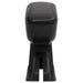 Cotieră auto, negru, 12x29x(32-46) cm ABS - WALTI WALTI