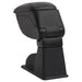 Cotieră auto, negru, 12x29x(32-46) cm ABS - WALTI WALTI