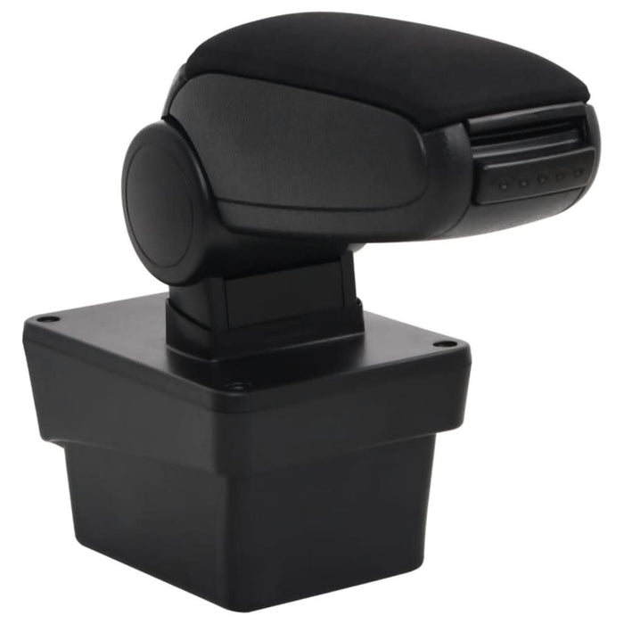 Cotieră auto, negru, 17x40x(31-49) cm ABS - WALTI WALTI