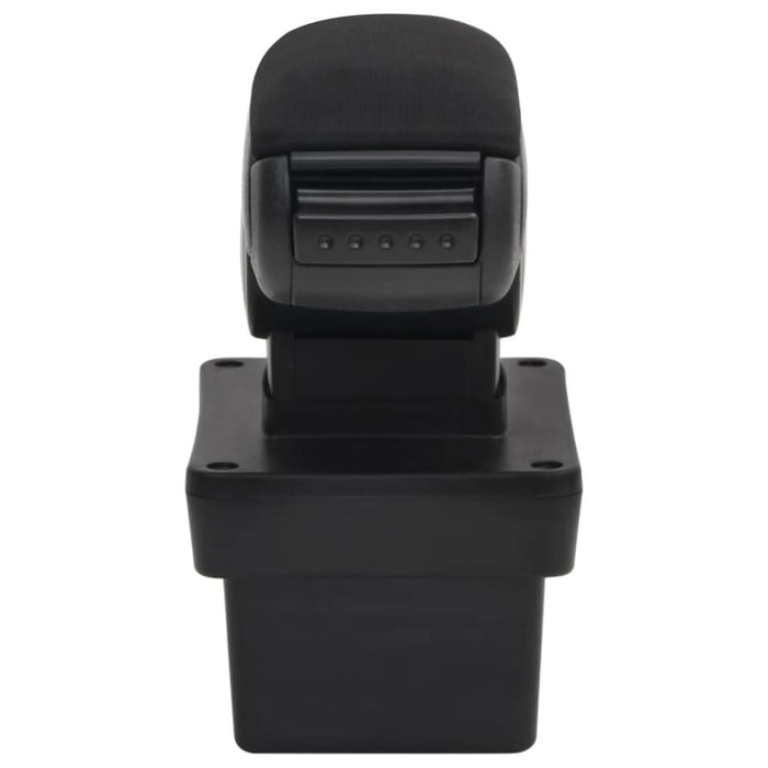 Cotieră auto, negru, 17x40x(31-49) cm ABS - WALTI WALTI