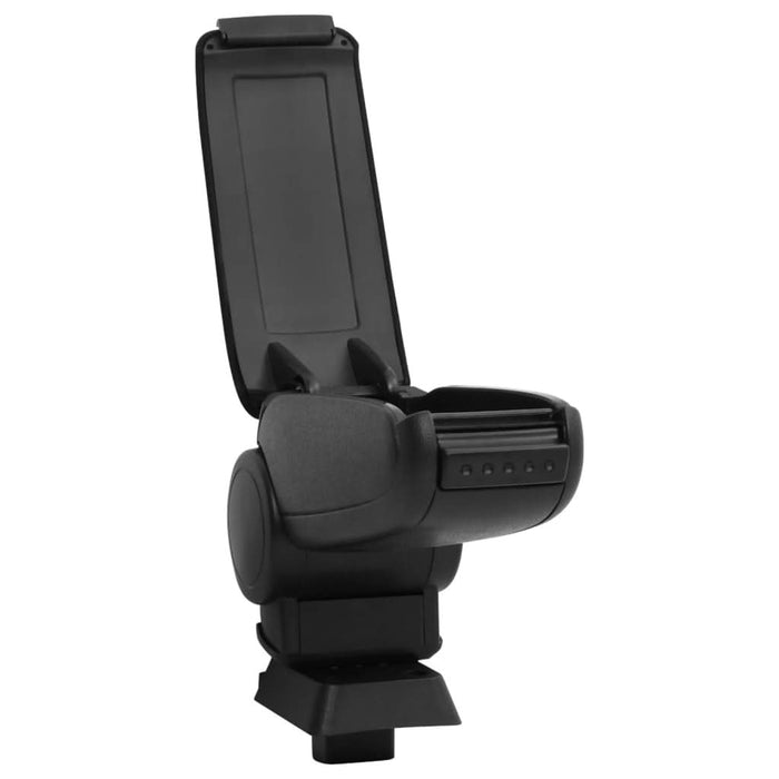 Cotieră auto, negru, 12x33x(24-42) cm ABS - WALTI WALTI