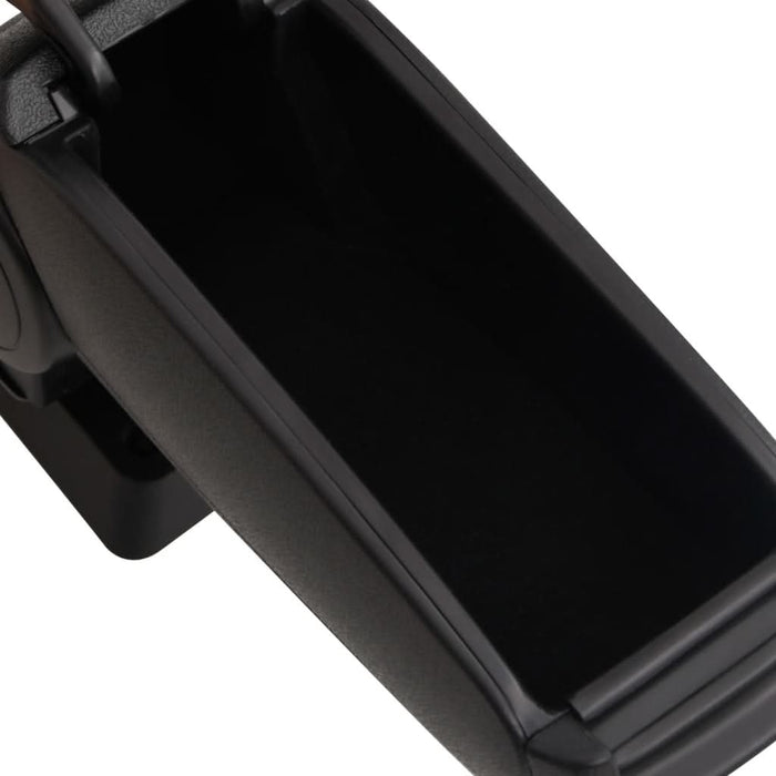 Cotieră auto, negru, 12x33x(24-42) cm ABS - WALTI WALTI
