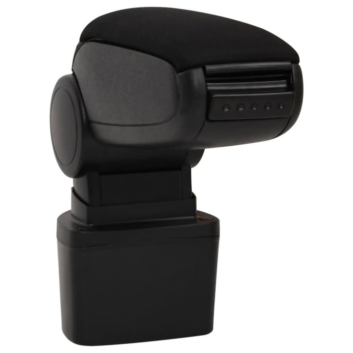 Cotieră auto, negru, 14,5x31,5x(30-48) cm ABS - WALTI WALTI