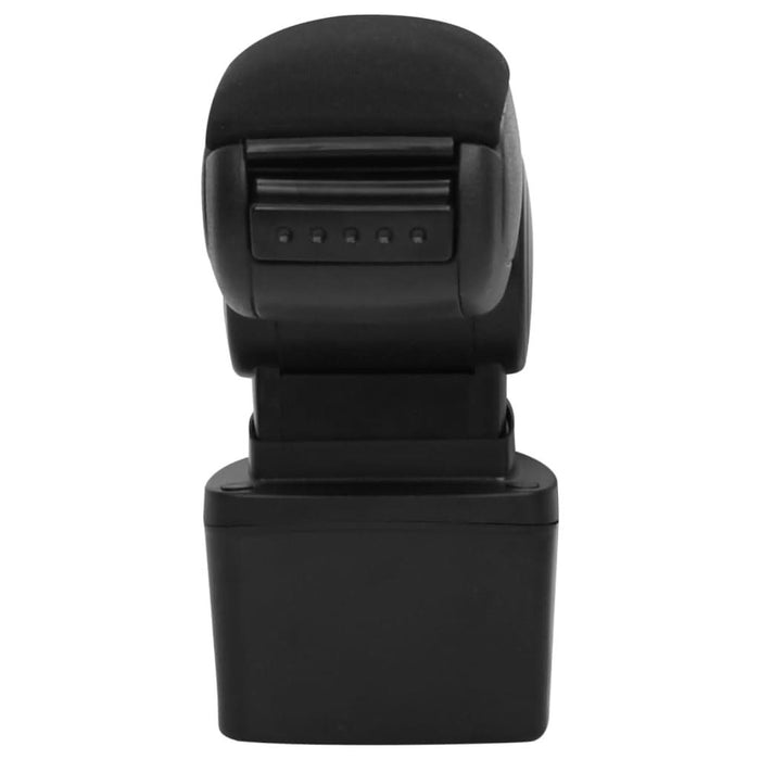 Cotieră auto, negru, 14,5x31,5x(30-48) cm ABS - WALTI WALTI