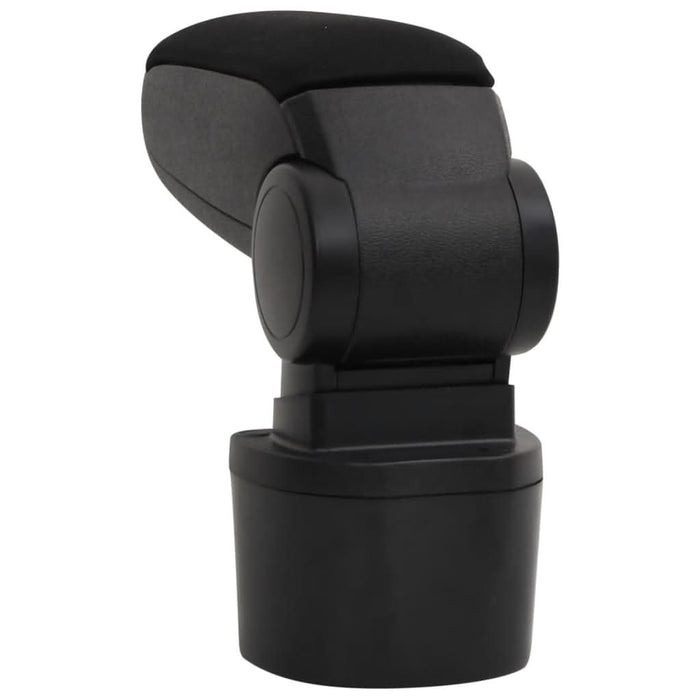 Cotieră auto, negru, 14,5x31,5x(30-48) cm ABS - WALTI WALTI