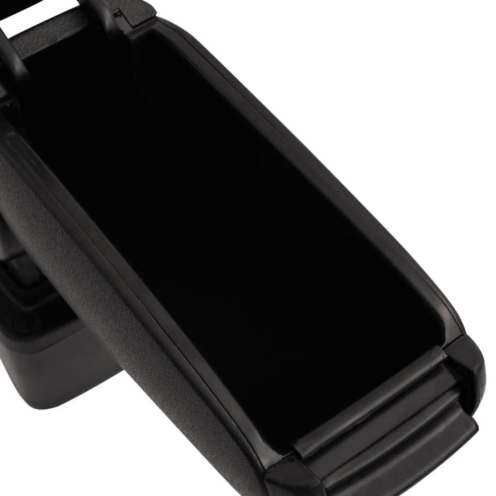 Cotieră auto, negru, 14,5x31,5x(30-48) cm ABS - WALTI WALTI