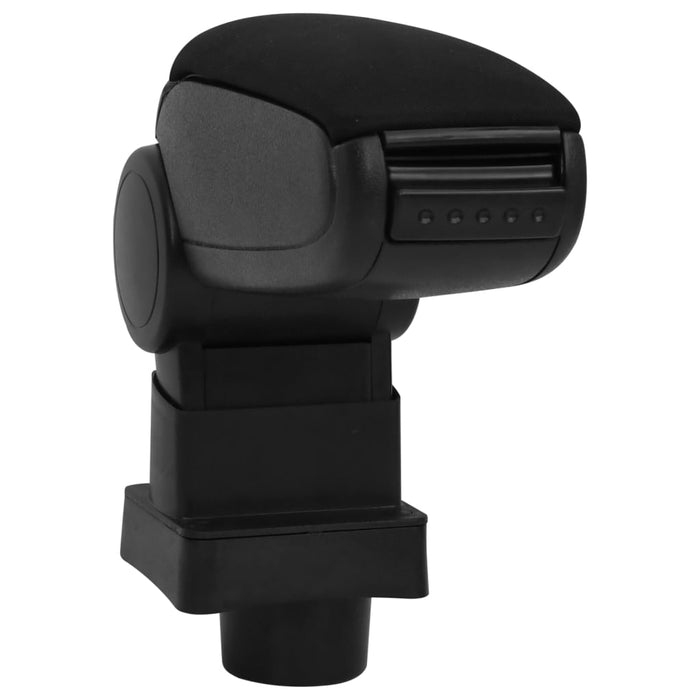 Cotieră auto, negru, 13x31,5x(29-51) cm ABS WALTI