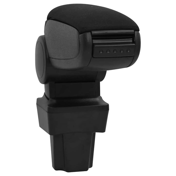 Cotieră auto, negru, 11,5x32x(30-50) cm ABS - WALTI WALTI