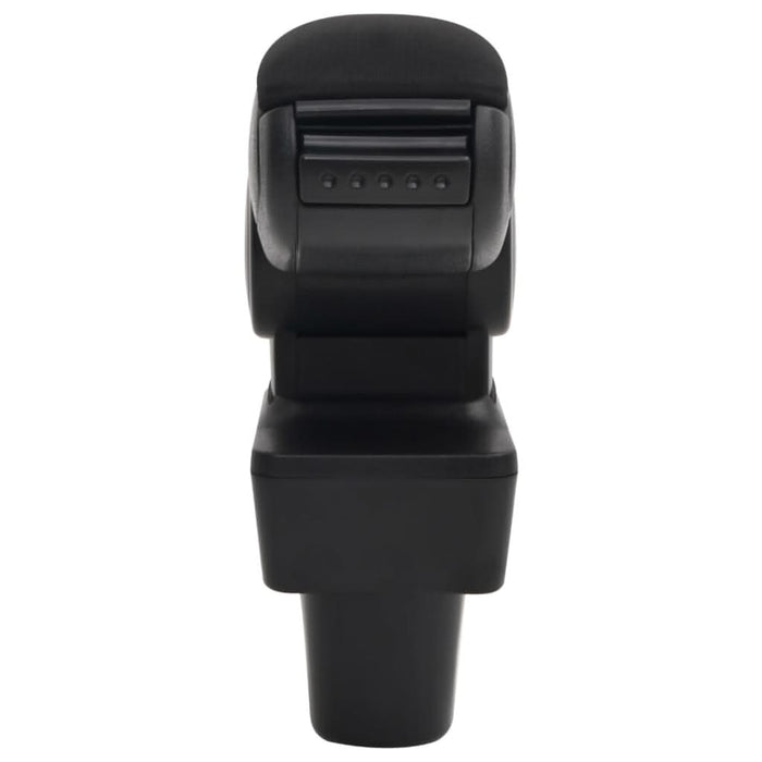 Cotieră auto, negru, 12x36x(33,5-48) cm ABS - WALTI WALTI