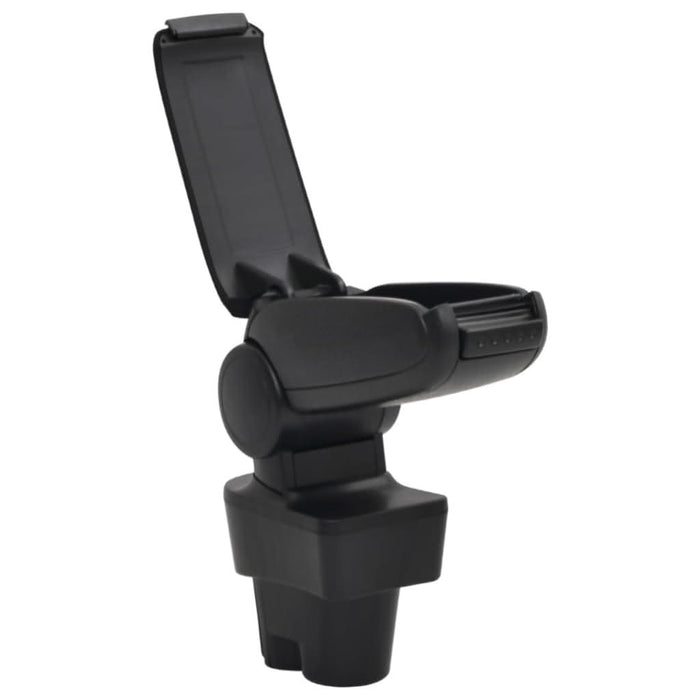 Cotieră auto, negru, 12x36x(33,5-48) cm ABS - WALTI WALTI