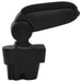 Cotieră auto, negru, 12x36x(33,5-48) cm ABS - WALTI WALTI