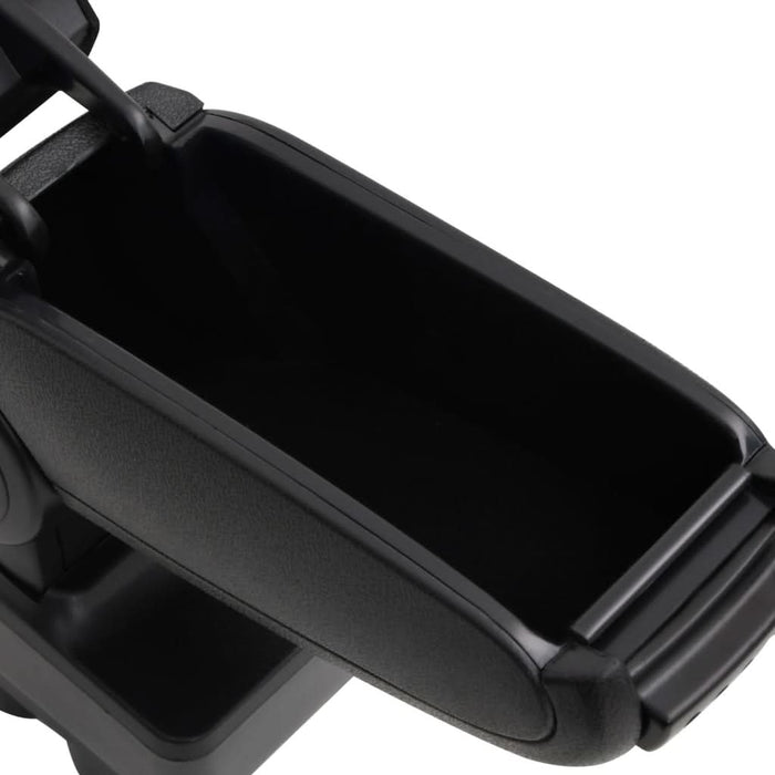 Cotieră auto, negru, 12x36x(33,5-48) cm ABS - WALTI WALTI