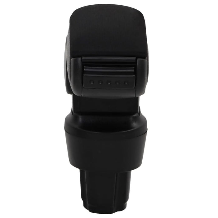 Cotieră auto, negru, 13x33x(33-49) cm ABS - WALTI WALTI