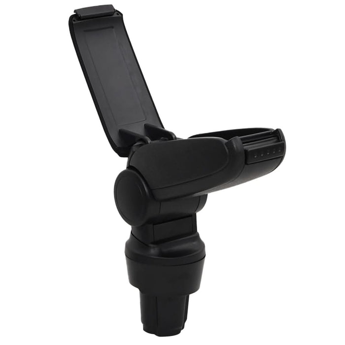 Cotieră auto, negru, 13x33x(33-49) cm ABS - WALTI WALTI
