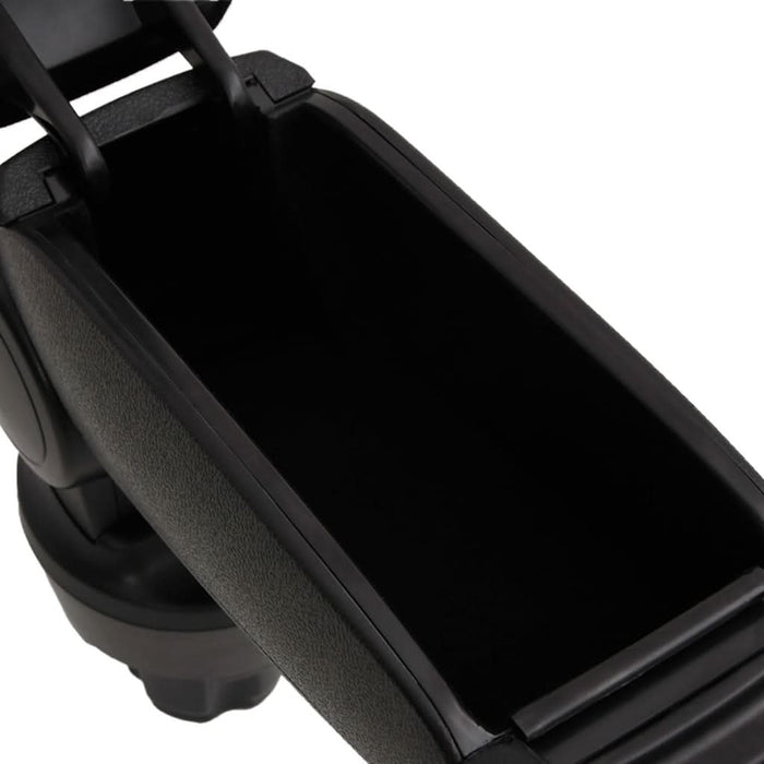 Cotieră auto, negru, 13x33x(33-49) cm ABS - WALTI WALTI