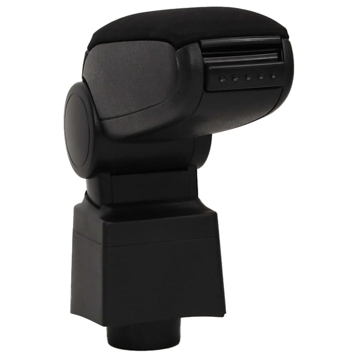 Cotieră auto, negru, 12x34x(35-47) cm ABS - WALTI WALTI