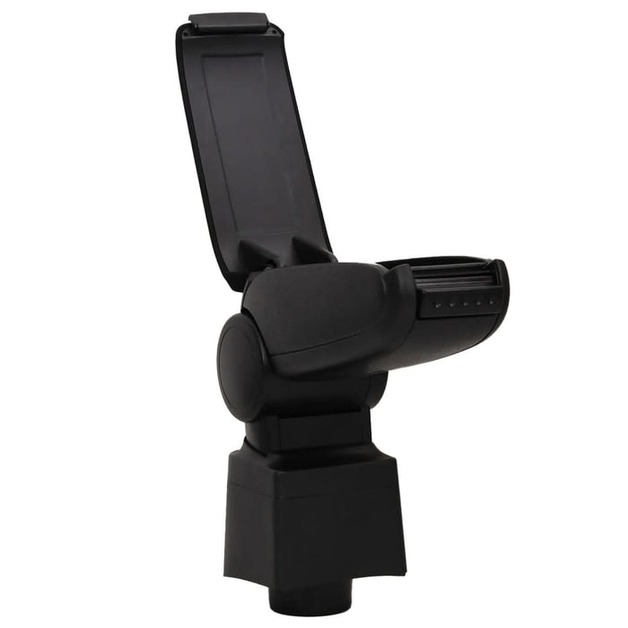 Cotieră auto, negru, 12x34x(35-47) cm ABS - WALTI WALTI