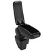 Cotieră auto, negru, 13x34x(33-46) cm ABS - WALTI WALTI