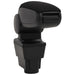 Cotieră auto, negru, 11x35x(32-49) cm ABS - WALTI WALTI