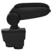 Cotieră auto, negru, 11x35x(32-49) cm ABS - WALTI WALTI