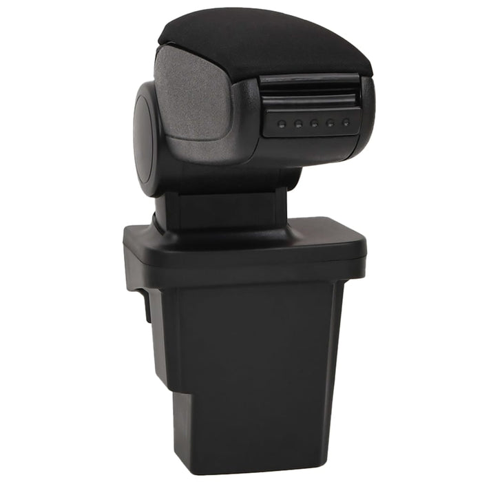 Cotieră auto, negru, 17x32x(37-53) cm ABS WALTI