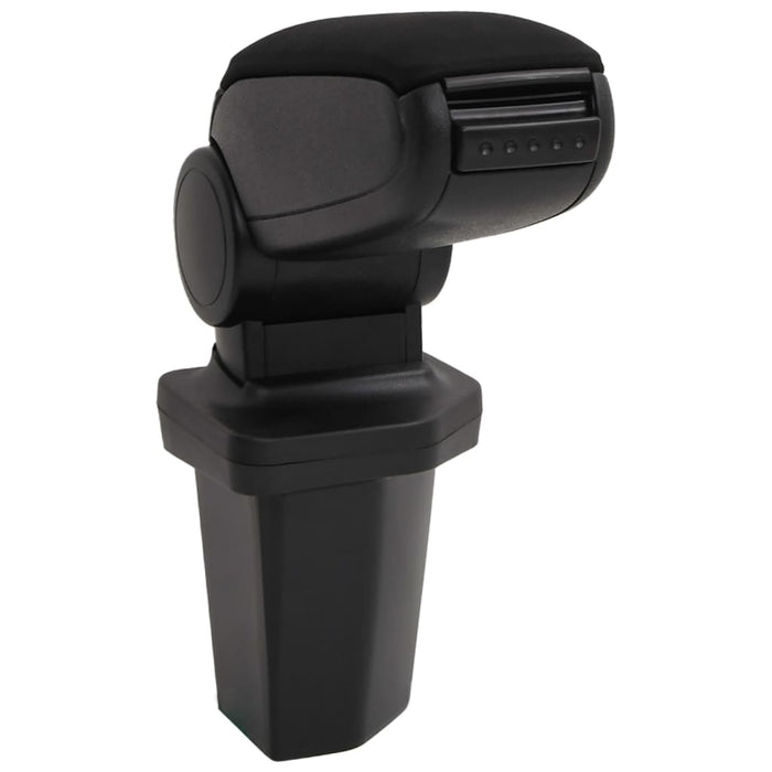 Cotieră auto, negru, 15x32x(40-52) cm ABS WALTI
