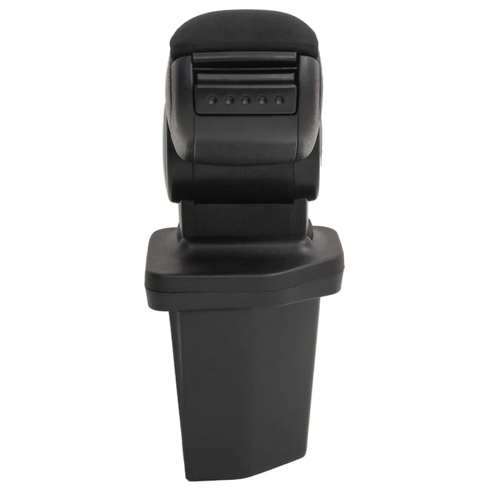 Cotieră auto, negru, 15x32x(40-52) cm ABS WALTI
