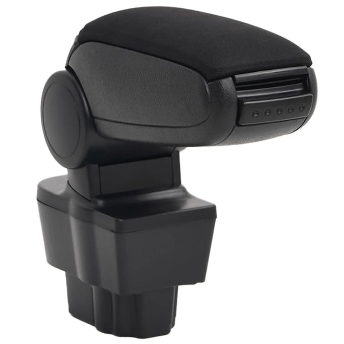 Cotieră auto, negru, 12x37x(31-48) cm ABS - WALTI WALTI
