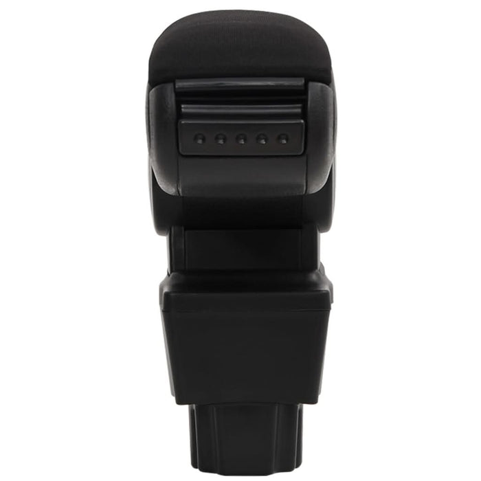 Cotieră auto, negru, 12x37x(31-48) cm ABS - WALTI WALTI