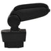 Cotieră auto, negru, 12x37x(31-48) cm ABS - WALTI WALTI