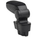 Cotieră auto, negru, 12x37x(31-48) cm ABS - WALTI WALTI