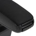 Cotieră auto, negru, 12x37x(31-48) cm ABS - WALTI WALTI