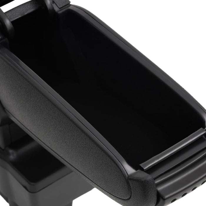 Cotieră auto, negru, 12x37x(31-48) cm ABS - WALTI WALTI