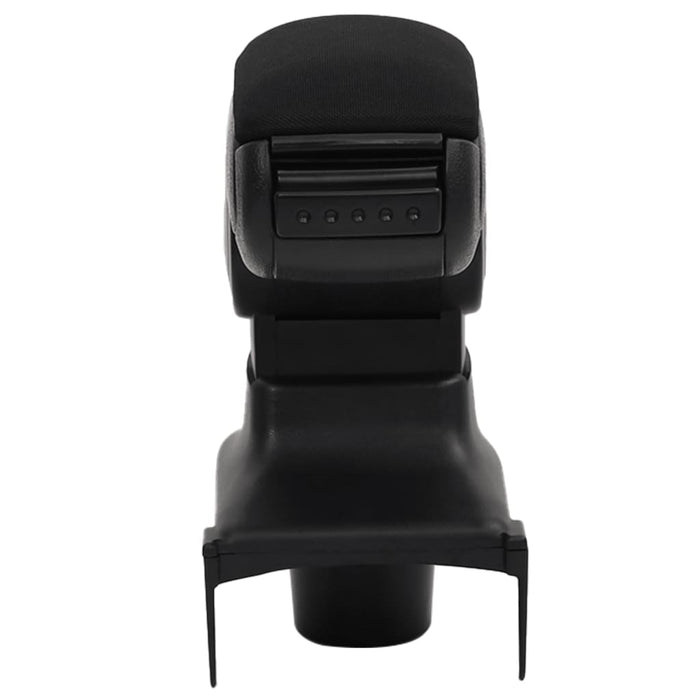 Cotieră auto, negru, 15x35x(30-47) cm ABS - WALTI WALTI