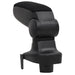 Cotieră auto, negru, 15x35x(30-47) cm ABS - WALTI WALTI
