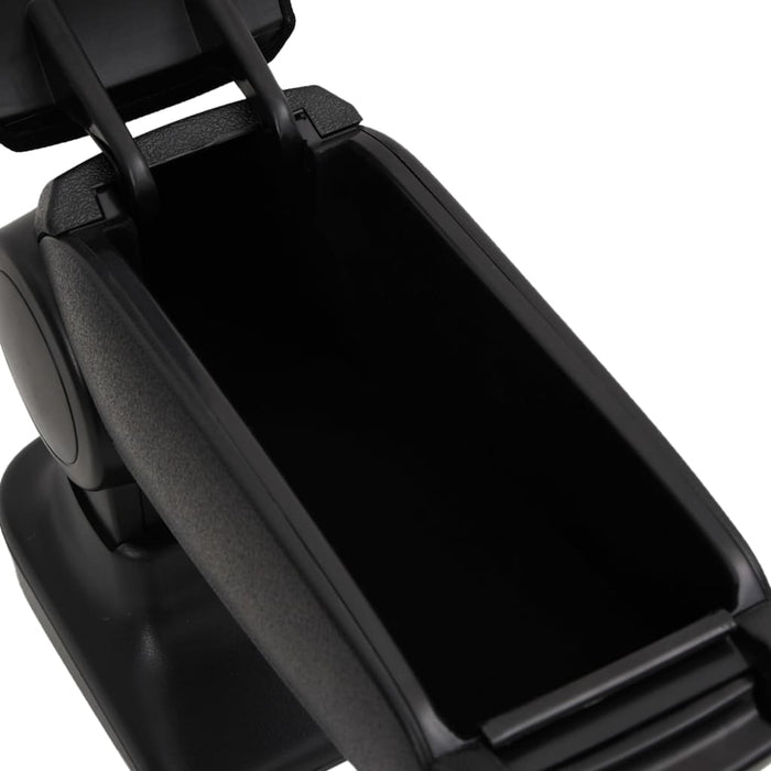 Cotieră auto, negru, 15x35x(30-47) cm ABS - WALTI WALTI