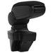 Cotieră auto, negru, 15x35x(33-49,5) cm ABS - WALTI WALTI