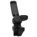 Cotieră auto, negru, 15x35x(33-49,5) cm ABS - WALTI WALTI