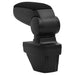 Cotieră auto, negru, 15x35x(33-49,5) cm ABS - WALTI WALTI